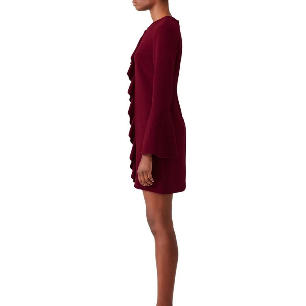 Rachel Zoe RTR Women's Size 8 Dark Purple Belle Sleeve Dress - Picture 2 of 10